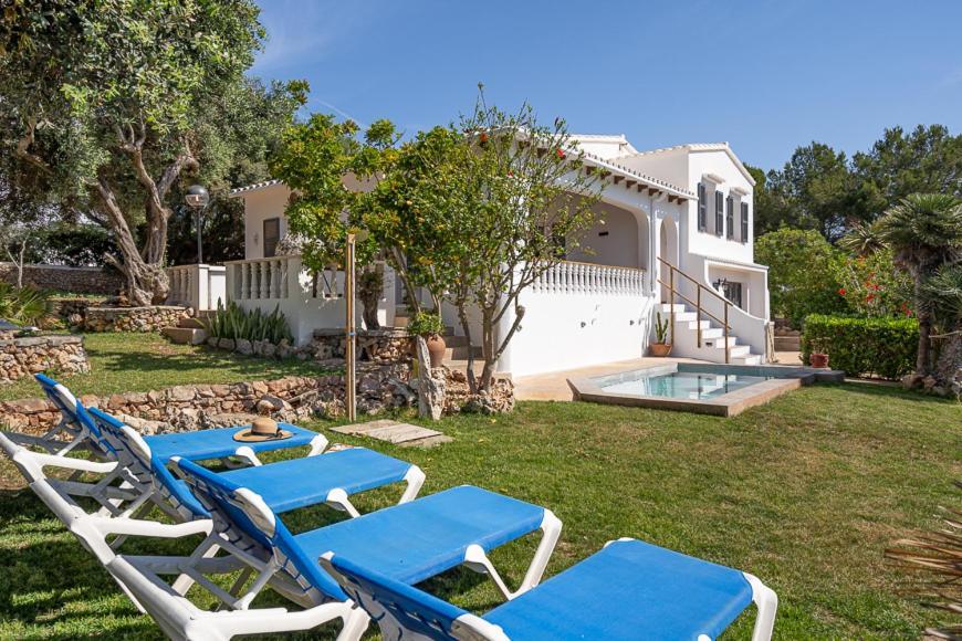 S'Auba Villa Exclusiva Con Piscina Privada De Agua Salada Y Horno De Pizza Es Mercadal Exterior foto