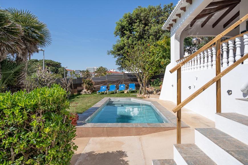 S'Auba Villa Exclusiva Con Piscina Privada De Agua Salada Y Horno De Pizza Es Mercadal Exterior foto